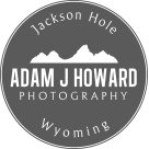 Adam J. Howard Photography Jackson Wyoming Logo
