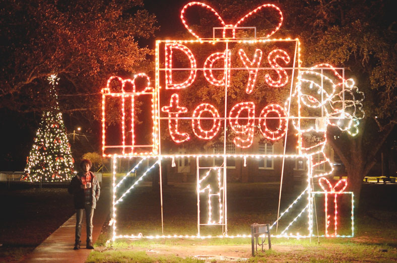 1 Day till Christmas in Kyle Texas Photograph