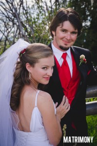 Wedding Portrait of Married Couple in Jackson Hole WY