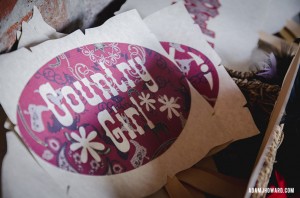 Hand Made Country Girl Photobooth Sign