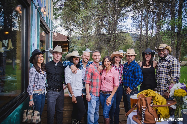 Photograph at Jackson hole q roadhouse patio